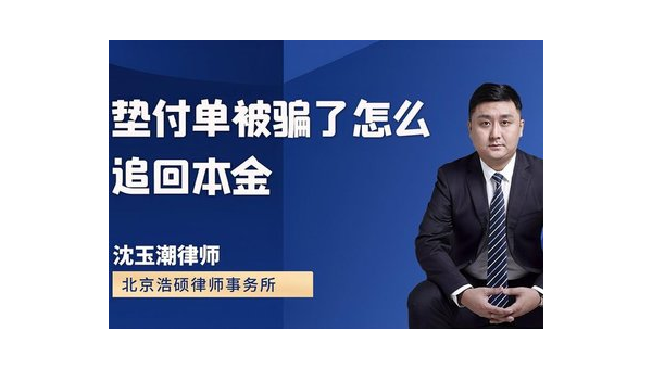 垫付单被骗怎么追回本金 第3张 垫付单被骗怎么追回本金 第3张